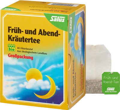 FRÜH- UND ABEND-Kräutertee Bio Salus Filterbeutel