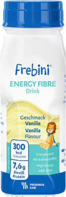 FREBINI Energy Fibre Drink Vanille Trinkflasche