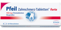 PFEIL Zahnschmerz-Tabletten forte Filmtabletten