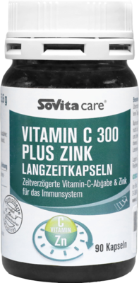 VITAMIN C 300+Zink Langzeitkapseln