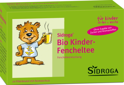 SIDROGA Bio Kinder-Fencheltee Filterbeutel