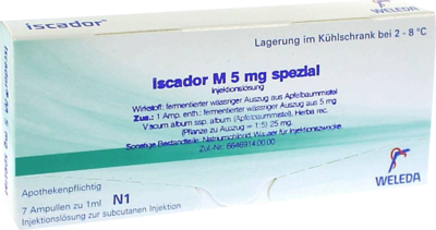 ISCADOR M 5 mg spezial Injektionslösung