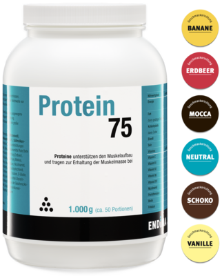 PROTEIN 75 Vanille Pulver