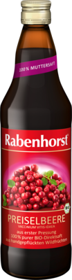 RABENHORST Preiselbeer Muttersaft