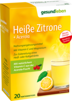 GESUND LEBEN heiße Zitrone+Acerola Pulver