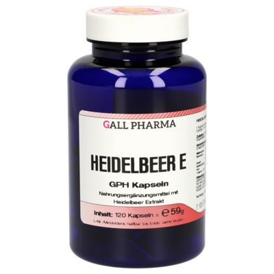 HEIDELBEER E 400 mg Kapseln