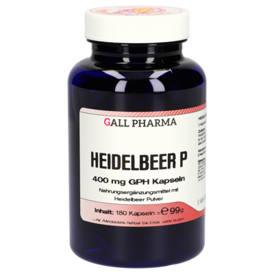 HEIDELBEER P 400 mg Kapseln