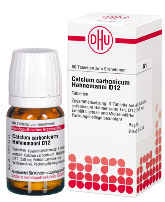 CALCIUM CARBONICUM Hahnemanni D 12 Tabletten