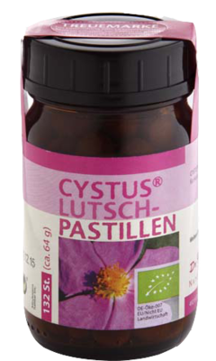 CYSTUS 052 Bio Halspastillen Honig Orange