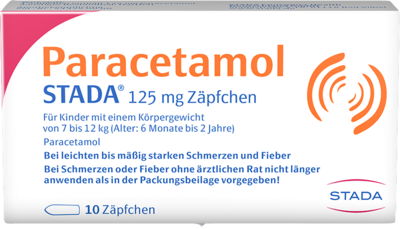 PARACETAMOL STADA 125 mg Zäpfchen