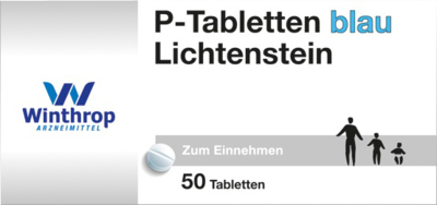 P TABLETTEN blau 8 mm Teilk.