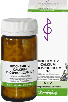 BIOCHEMIE 2 Calcium phosphoricum D 6 Tabletten