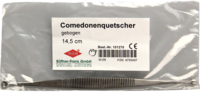 COMEDONENQUETSCHER gebogen 14,5 cm