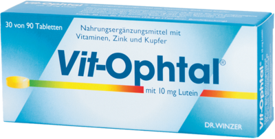 VIT OPHTAL mit 10 mg Lutein Tabletten