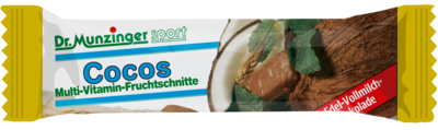 DR.MUNZINGER Fruchtschnitte Cocos schokoliert