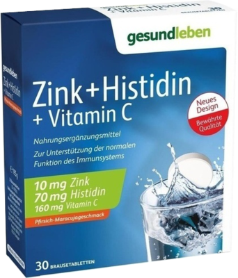 GESUND LEBEN Zink+Histidin+Vit.C Brausetabletten