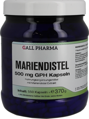 MARIENDISTEL 500 mg GPH Kapseln