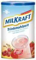 MILKRAFT Trinkmahlzeit Erdbeere-Himbeere Pulver