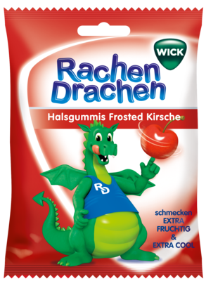 WICK RachenDrachen Halsgummis Kirsche