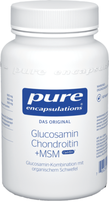 PURE ENCAPSULATIONS Glucosamin+Chondr.+MSM Kapseln