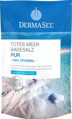 DERMASEL Totes Meer Badesalz Pur