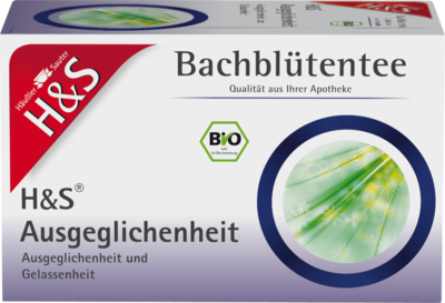 H&S Bachblüten Ausgeglichenheits-Tee Filterbeutel