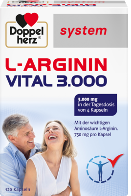 DOPPELHERZ L-Arginin Vital 3.000 system Kapseln