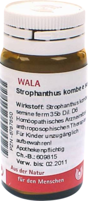 STROPHANTHUS KOMBE e semine D 6 Globuli