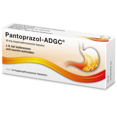 PANTOPRAZOL ADGC 20 mg magensaftres.Tabletten