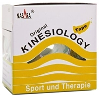 NASARA Kinesiologie Tape 5 cmx5 m gelb