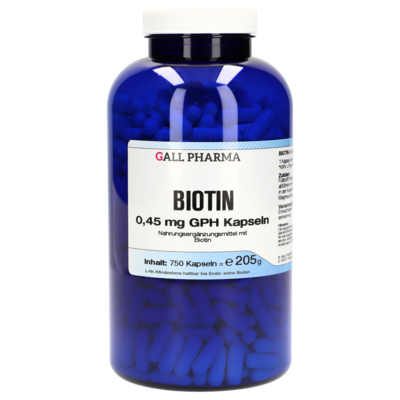 BIOTIN 0,45 mg GPH Kapseln