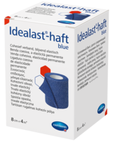 IDEALAST-haft color Binde 8 cmx4 m blau