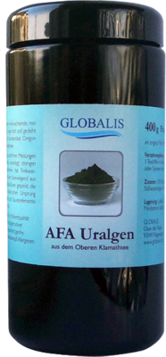 AFA ALGEN 100% Pulver Klamath See Violettglas