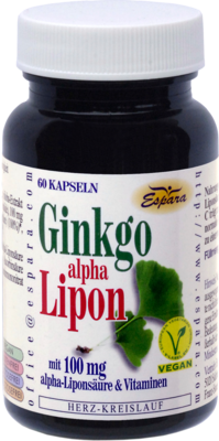 GINKGO ALPHA Lipon Kapseln