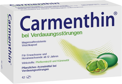 CARMENTHIN bei Verdauungsstörungen msr.Weichkaps.