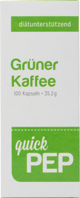 QUICKPEP grüner Kaffee Kapseln