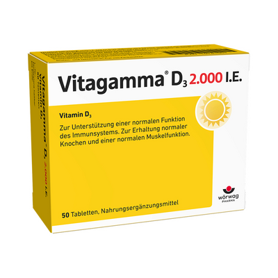 VITAGAMMA D3 2.000 I.E. Vitamin D3 NEM Tabletten