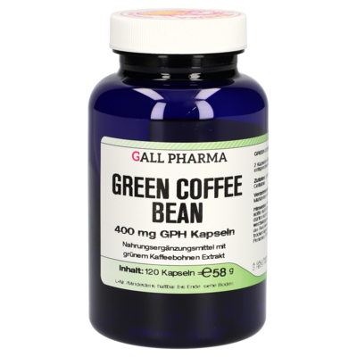 GREEN COFFEE Bean 400 mg GPH Kapseln