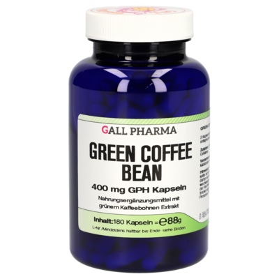 GREEN COFFEE Bean 400 mg GPH Kapseln