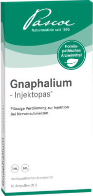 GNAPHALIUM INJEKTOPAS Ampullen