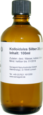 KOLLOIDALES SILBER 25 ppm flüssig