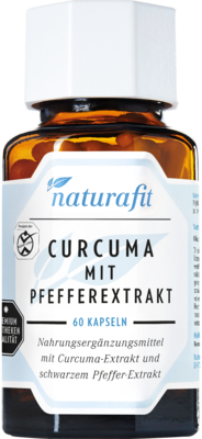 NATURAFIT Curcuma mit Pfeffer Kapseln