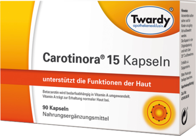 CAROTINORA 15 Kapseln