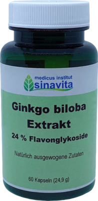 GINKGO BILOBA EXTRAKT 24% Flavonglykoside Kapseln