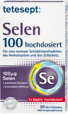 TETESEPT Selen 100 hochdosiert Filmtabletten