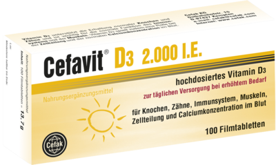 CEFAVIT D3 2.000 I.E. Filmtabletten