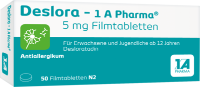 DESLORA-1A Pharma 5 mg Filmtabletten