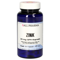 ZINK 30 mg GPH Kapseln