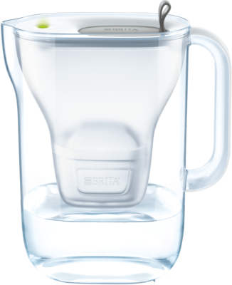 BRITA fill & enjoy Wasserfilter Style grey