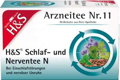 H&S Schlaf- und Nerventee N Filterbeutel